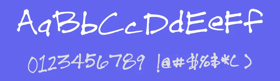 Drew Hand 1 by Drew Kinney — Script Handwritten Font — thumbnail 3
