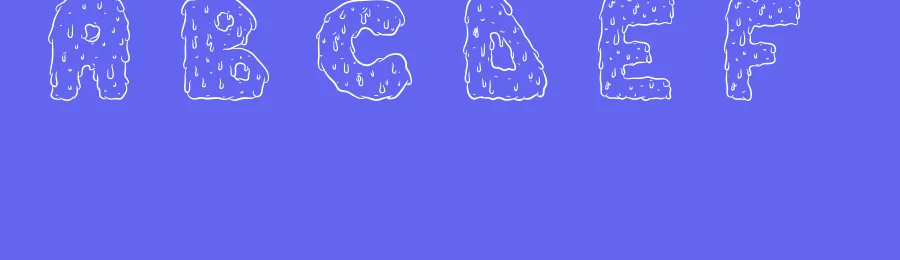 Dripping Cool by Mm Fbrk — Decorative Font — thumbnail 3