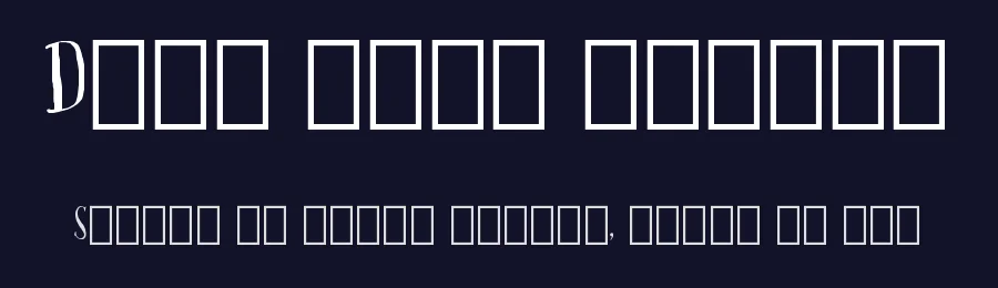 Drop your anchor by Jeremy Dixon — Decorative Font — thumbnail 2