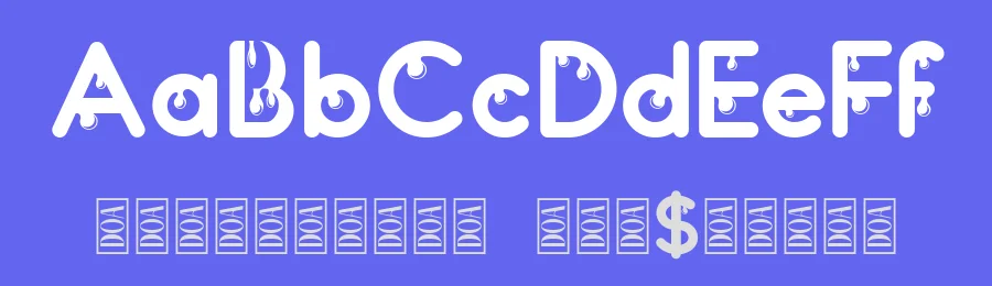 Drops by da_only_aan — Decorative Font — thumbnail 3