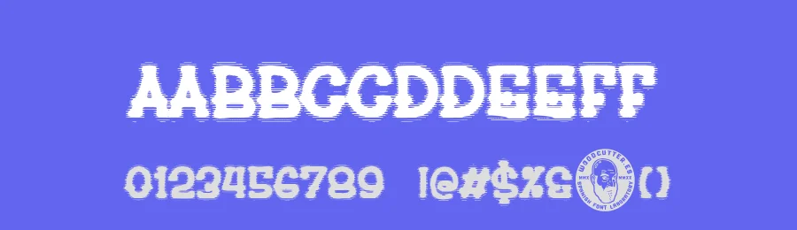 Drunk Company by Woodcutter — Decorative Font — thumbnail 3