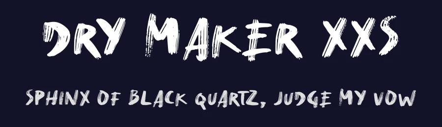 Dry Maker XXS by hati — Script Handwritten Font — thumbnail 2