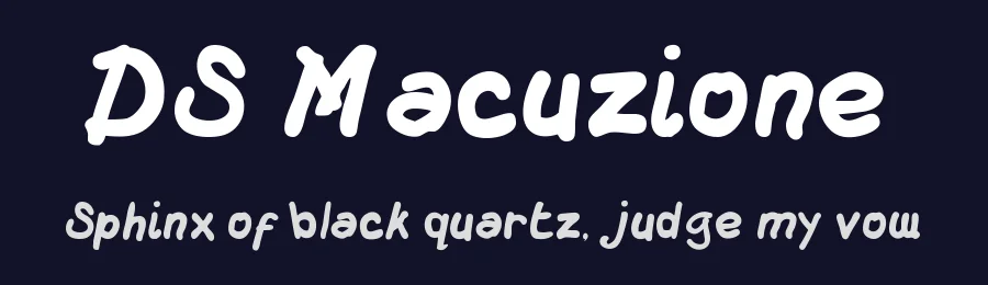 DS Macuzione by DLVASTF TypeSupply — Script Handwritten Font — thumbnail 2