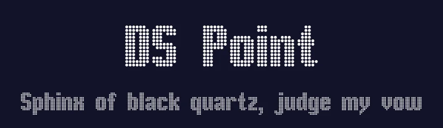 DS Point by Dusit Supasawat — Display Font — thumbnail 2