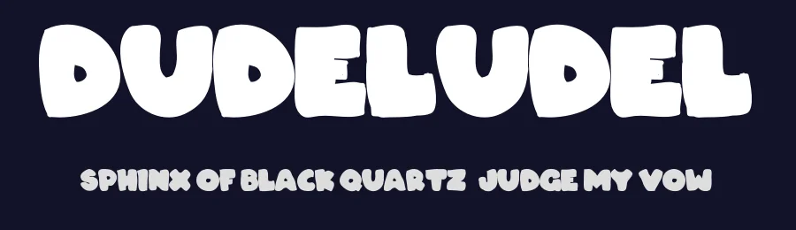 Dudeludel by Arendx Studio — Decorative Font — thumbnail 2