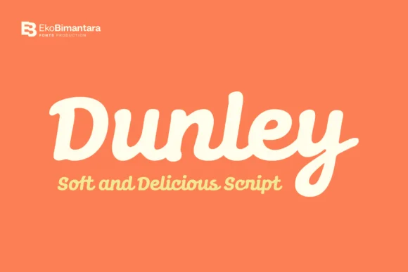 Dunley Font by ekobimantara β Script Handwritten Font