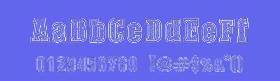 Dust West College by Galdino Otten Fonts — Decorative Font — thumbnail 3