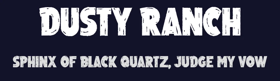Dusty Ranch by Guaraldo Fonts — Decorative Font — thumbnail 2