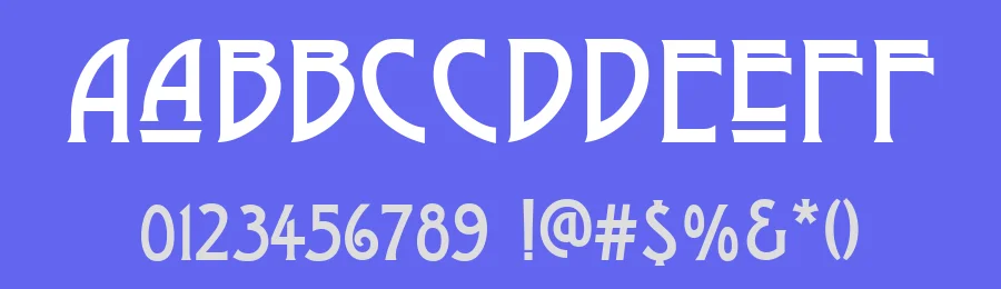 Dyer Arts and Crafts by Typo-Graf — Decorative Font — thumbnail 3