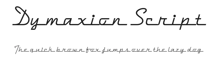 Dymaxion Script