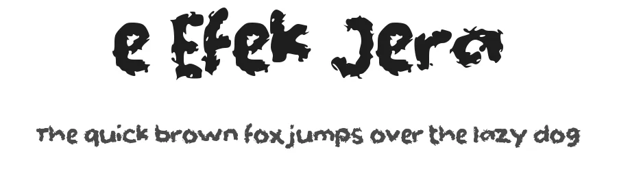 e Efek Jera