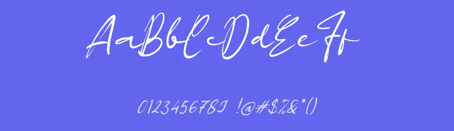 e Episode Panjang by wepfont.com — Script Handwritten Font — thumbnail 3