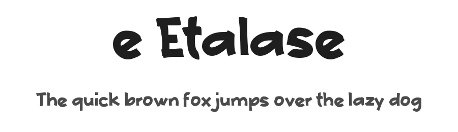 e Etalase