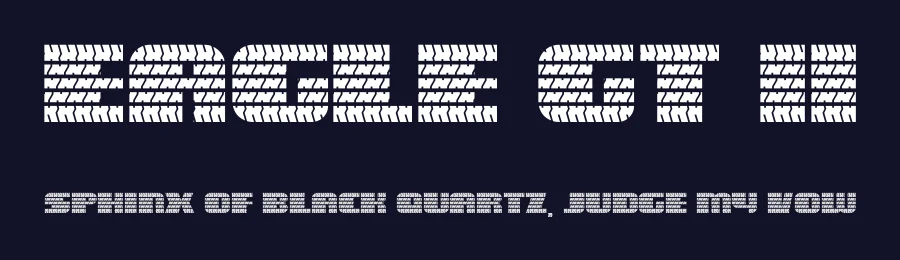 Eagle GT II by GreyWolf Webworks — Decorative Font — thumbnail 2