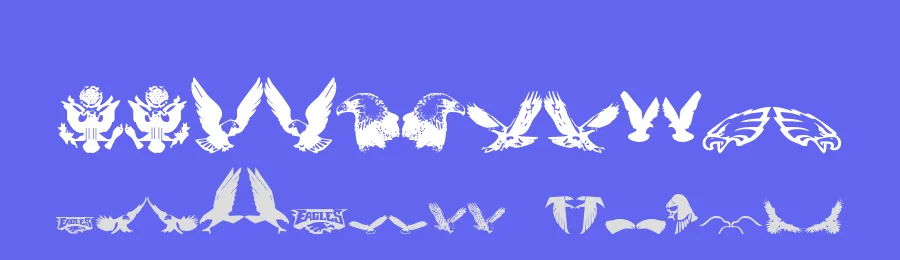 Eaglemania by Iconian Fonts — Dingbats Font — thumbnail 3