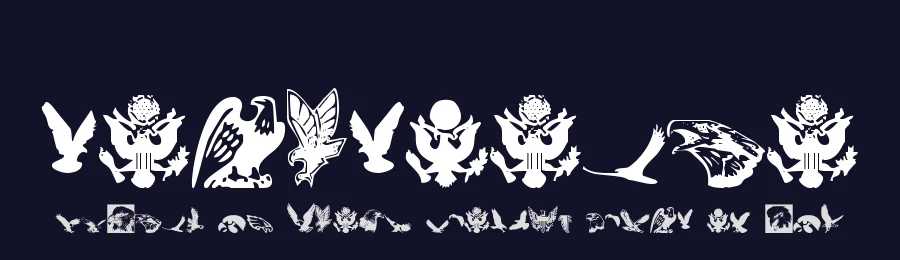 Eaglemania by Iconian Fonts — Dingbats Font — thumbnail 2