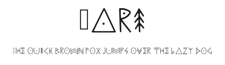 Eari by Marta Stachowiak β Dingbats Font