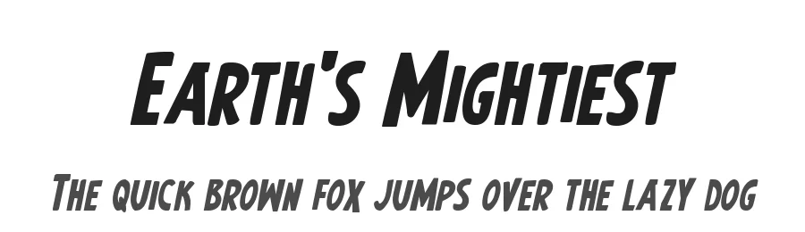 Earth's Mightiest