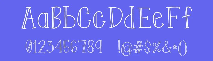 East Coast Stationery by Caroline Y — Decorative Font — thumbnail 3