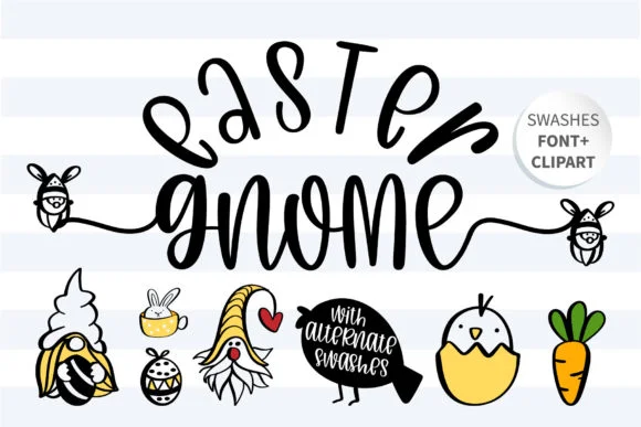 Easter Gnome Font by BitongType — Script Handwritten Font