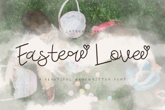 Easter Love Font by Creassion Studio by Creassion Studio — Script Handwritten Font