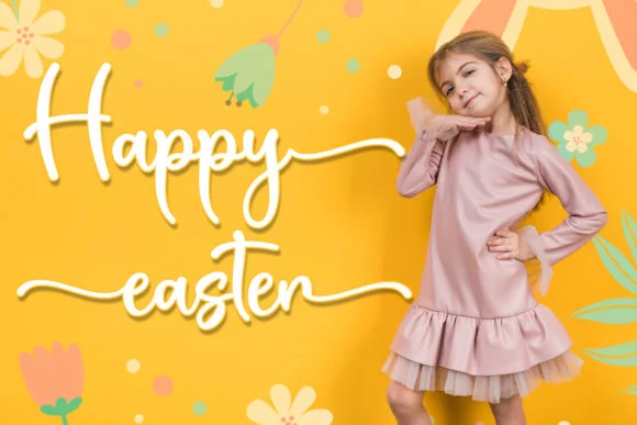 Easter Nice Font by Sakha Design — Script Handwritten Font — thumbnail 2