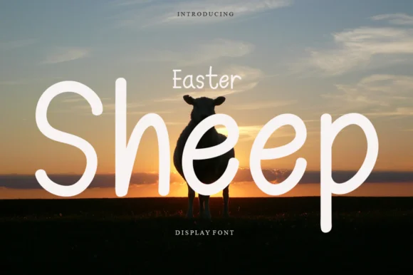 Easter Sheep Font by Garcio — Script Handwritten Font