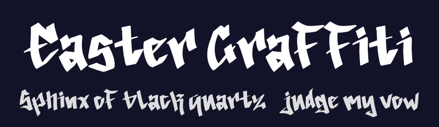Easter Graffiti by Yoga Letter — Script Handwritten Font — thumbnail 2