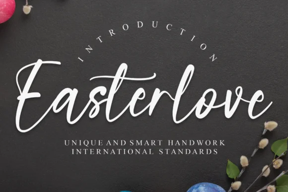 Easterlove Font by Misterletter.co by Misterletter.co — Script Handwritten Font