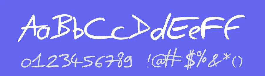 Easy Speech by Jean-Jacques Morello — Script Handwritten Font — thumbnail 3