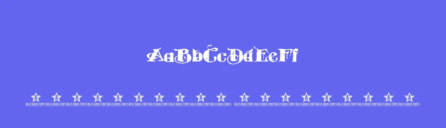 Easy Trouble by Billy Argel Fonts ® — Decorative Font — thumbnail 3