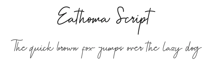 Eathoma Script