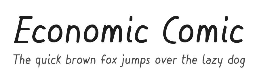 Economic Comic