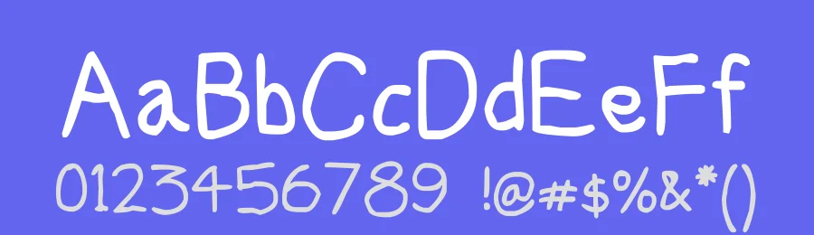 Edd's Font by Edd Gould — Script Handwritten Font — thumbnail 3