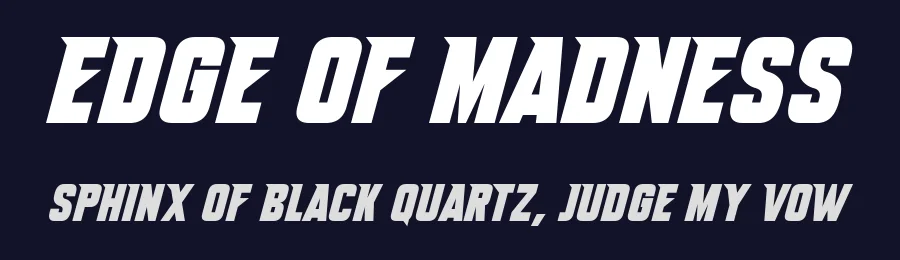 Edge Of Madness by Hawtpixel — Display Font — thumbnail 2