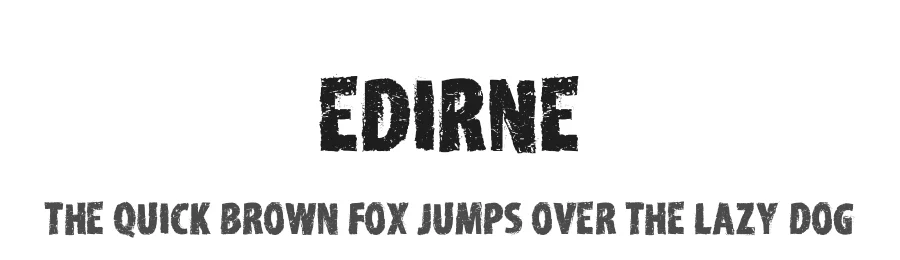 Edirne by ipassas design β Decorative Font
