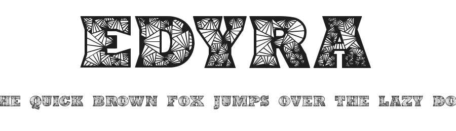 Edyra by Digital Typeface Studio β Decorative Font