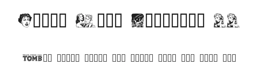 Eerie Pubs Dingbats II by The Empire of the Claw — Dingbats Font