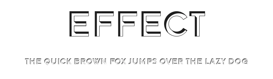 Effect by Vladimir Nikolic — Decorative Font