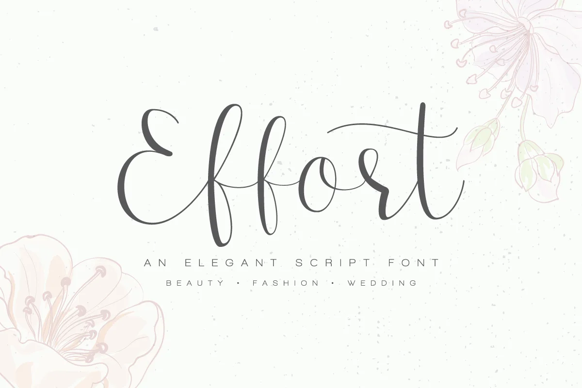 Effort Font by Dharmas Studio — Script Handwritten Font