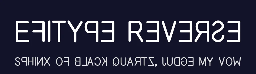 Efitype Reverse by Grafito Design — Sans Serif Font — thumbnail 2