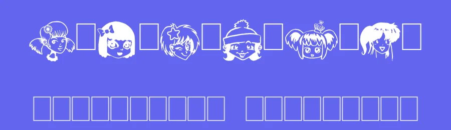 Egirlz by imagex — Dingbats Font — thumbnail 3