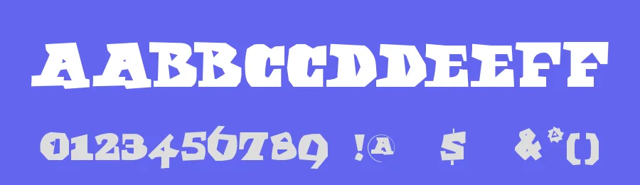 Egypt Axt by Manfred Klein — Decorative Font — thumbnail 3
