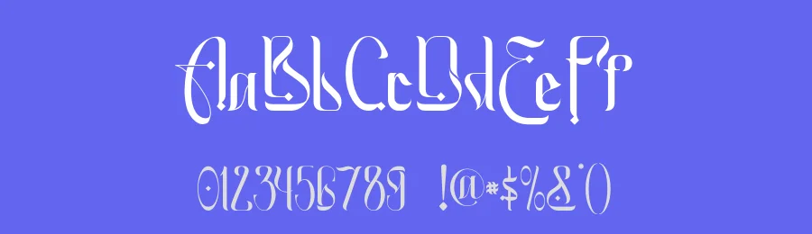 Eid Mubarak by Kong Font — Decorative Font — thumbnail 3