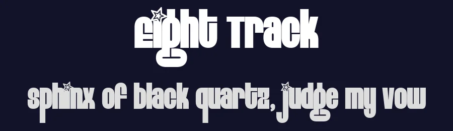 Eight Track by Fontalicious — Decorative Font — thumbnail 2