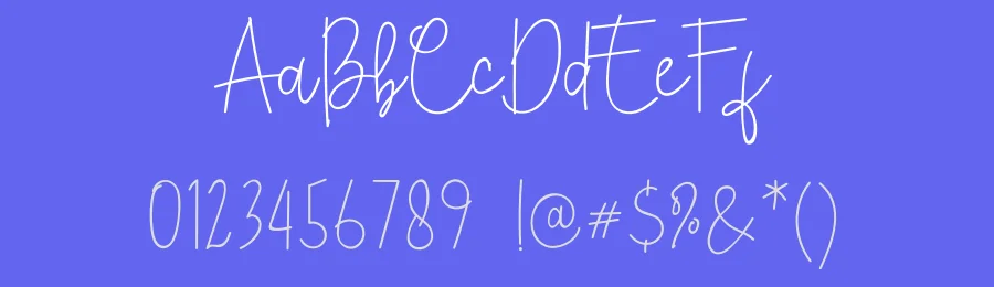 Eighties Signature by Airotype — Script Handwritten Font — thumbnail 3