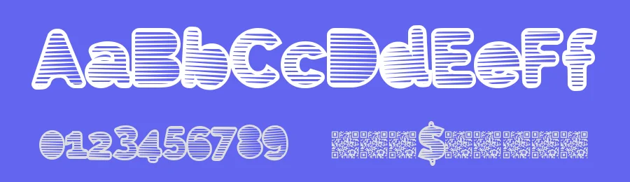 Eighties Shades by Xerographer Fonts — Decorative Font — thumbnail 3
