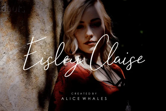 Eisley Claise Font by NendesKombet — Script Handwritten Font