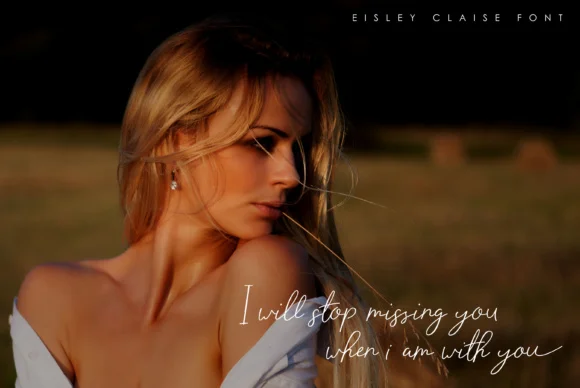 Eisley Claise Font by NendesKombet — Script Handwritten Font — thumbnail 4