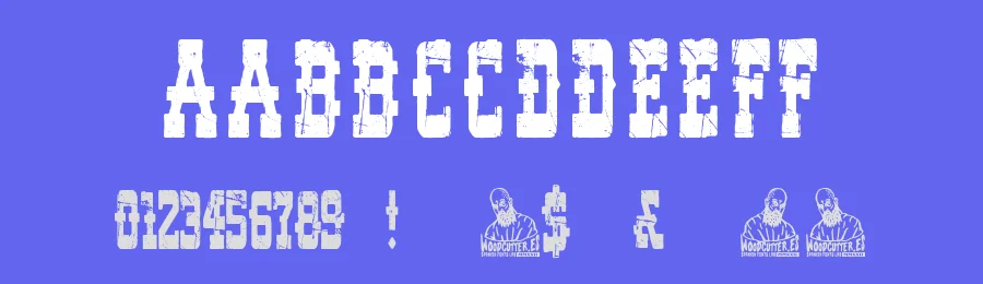 El Bandolero by Woodcutter — Decorative Font — thumbnail 3